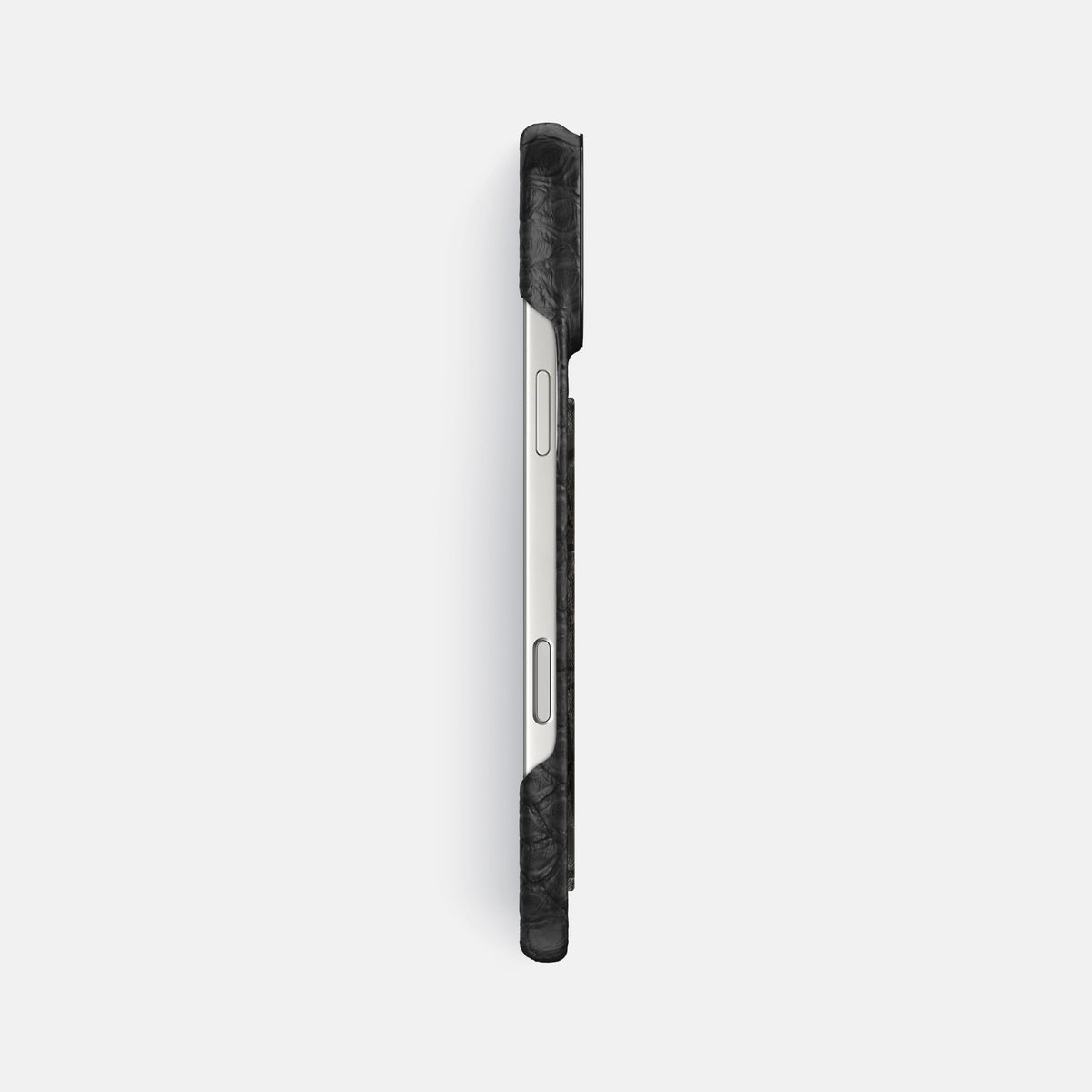 Classic Case With Carbon Dragon For iPhone 17 Pro Max In Python -3 | Black-Black
