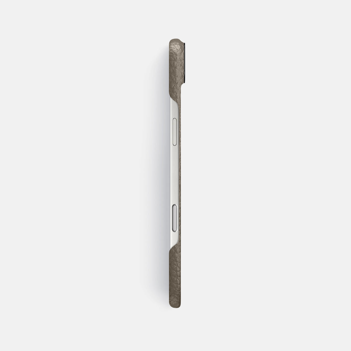 Classic Case For iPhone 17 Air In Calf -3 | Taupe-Black