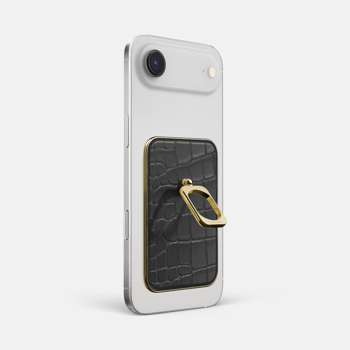 MagSafe Ring For iPhone 17 Air In Alligator -2 | Grey-Gold