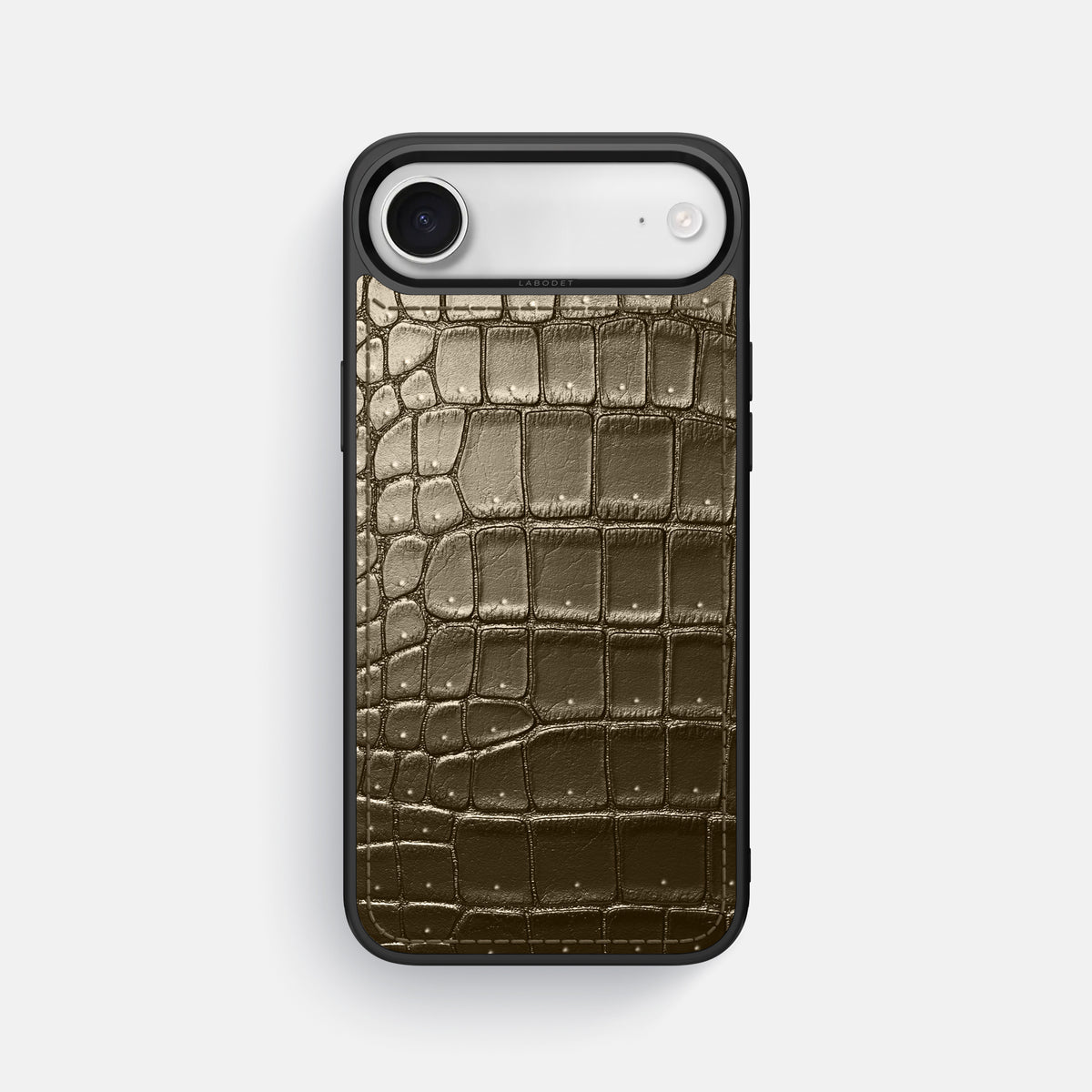 Sport Case For iPhone 17 Air In Porosus Crocodile -1 | Bronze