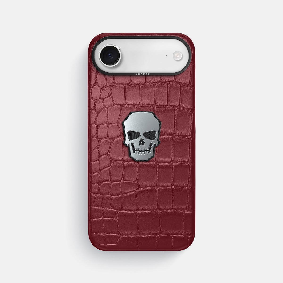 Classic Case With Titanium Skull For iPhone 17 Air In Alligator