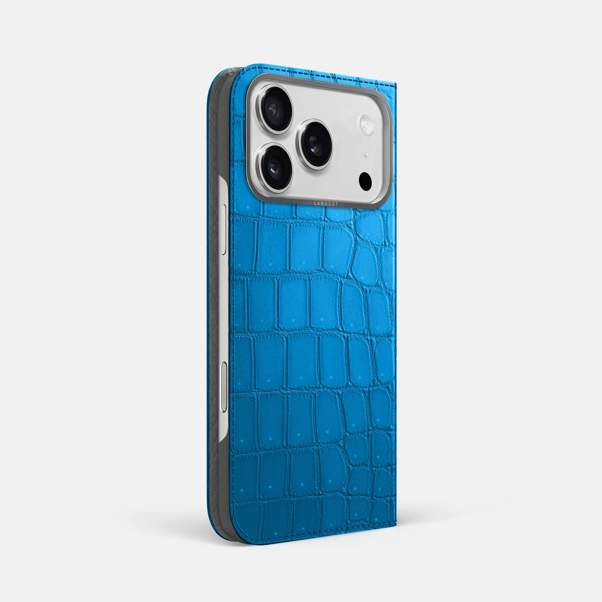 Folio Case For iPhone 17 Pro Max In Porosus Crocodile
