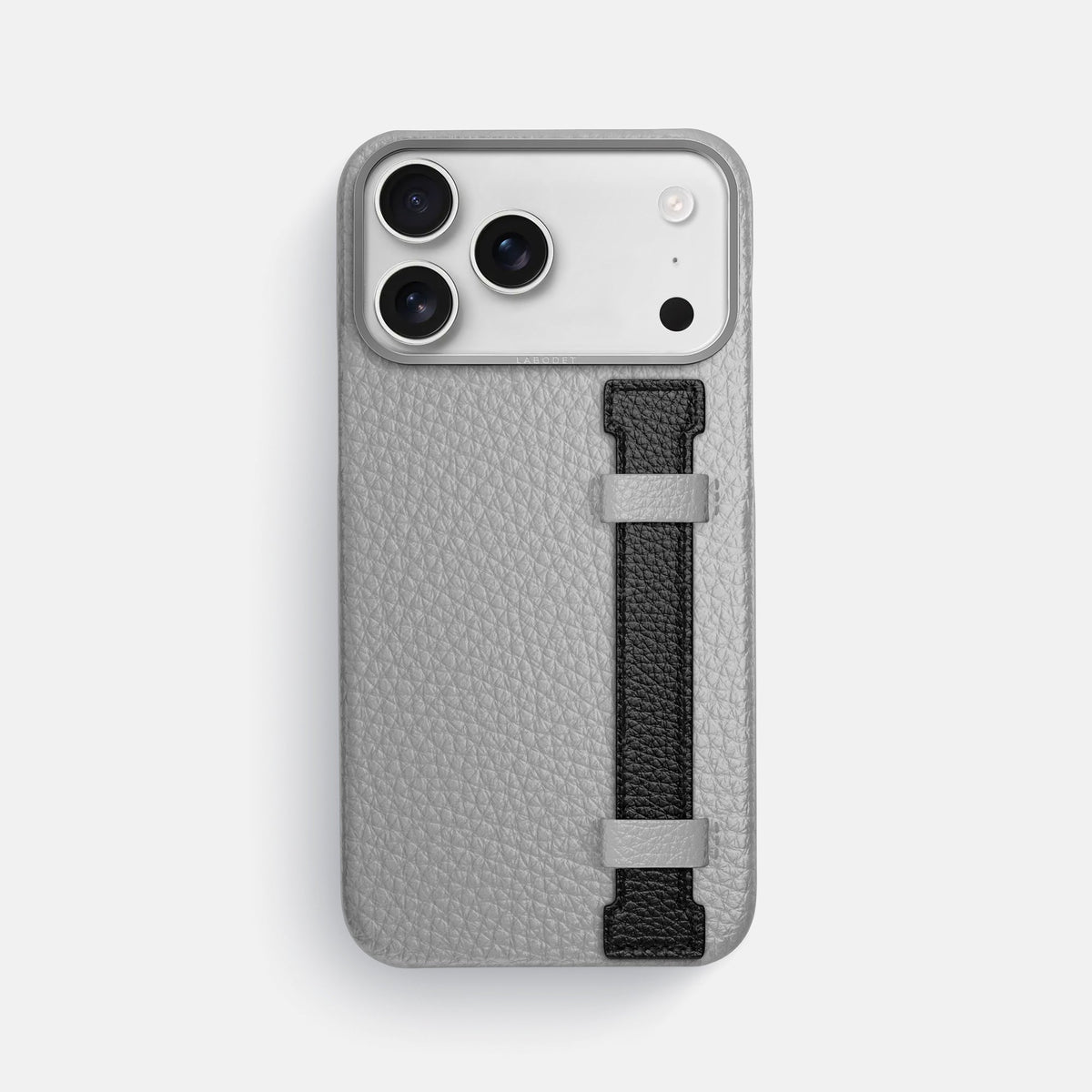 Handle Case Coloré For iPhone 18 Pro Max In Calf -1 | Nuage-Steel