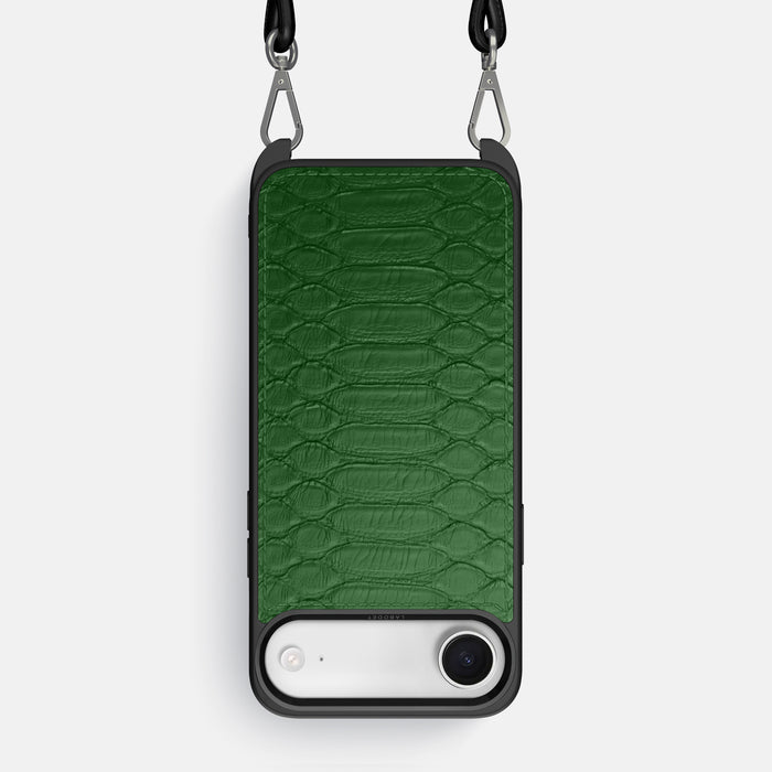 Crossbody Sport Case For iPhone 17 Air In Python -1 | Green
