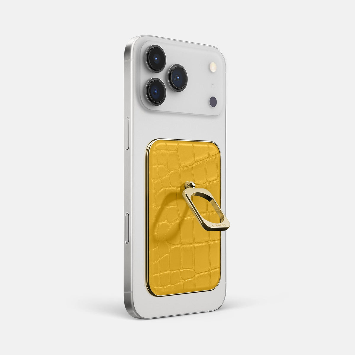 MagSafe Ring For iPhone 18 Pro Max In Alligator -2 | Yellow-Gold