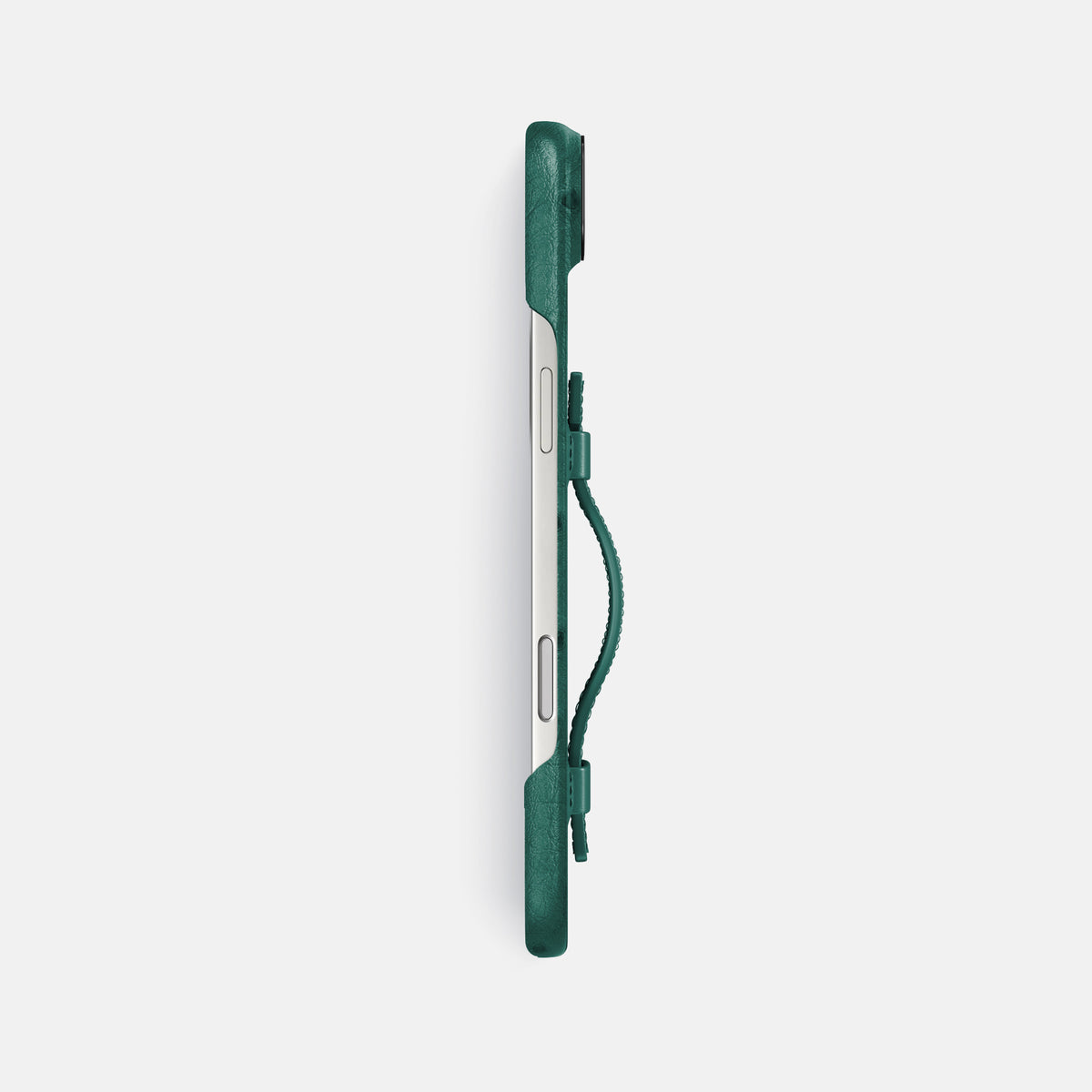 Handle Case For iPhone 17 Air In Ostrich -3 | Forest-Green-Black