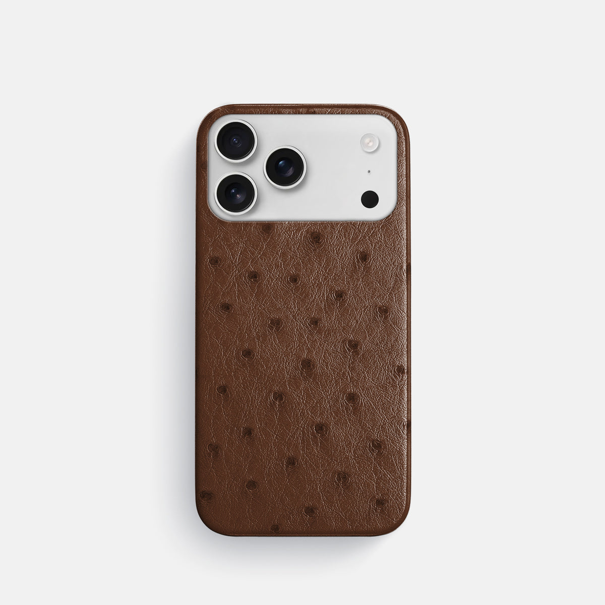 Slim Case For iPhone 17 Pro In Ostrich -1 | Chocolate