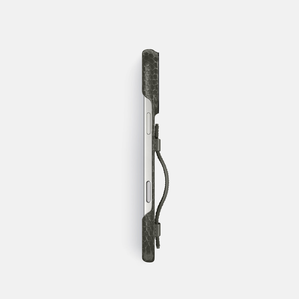 Handle Case For iPhone 17 Pro In Lizard -3 | Grey-Black