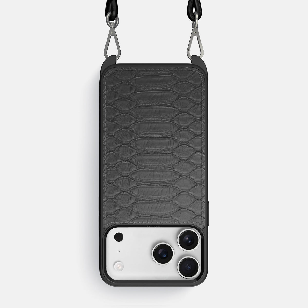 Crossbody Sport Case For iPhone 18 Pro Max In Python -1 | Grey