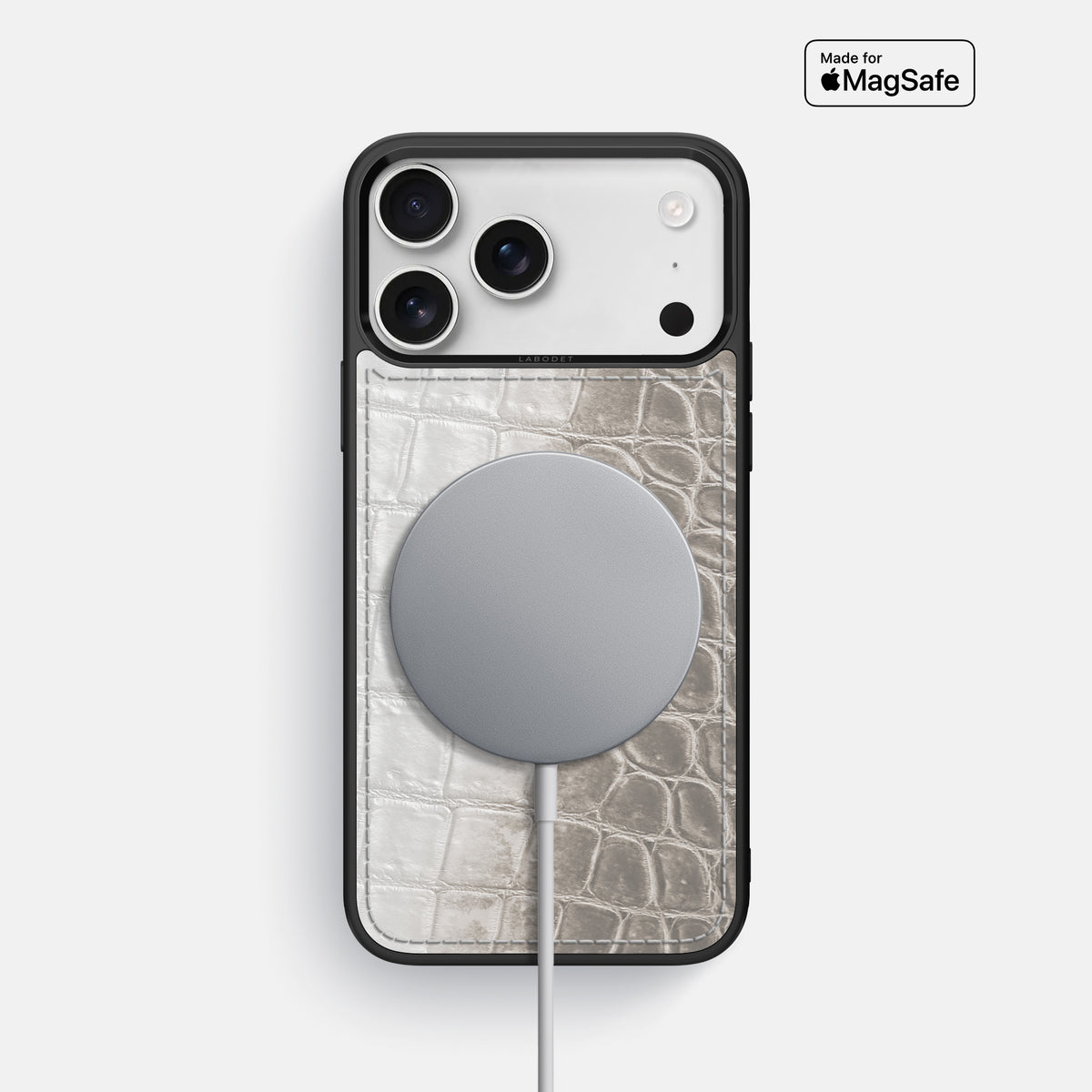 Sport Case For iPhone 17 Pro Max In Himalayan Crocodile -5 | Grey