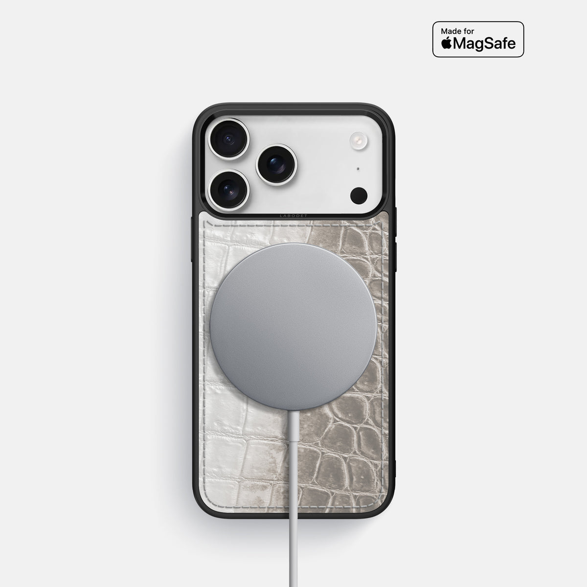 Sport Case For iPhone 17 Pro In Himalayan Crocodile -5 | Grey