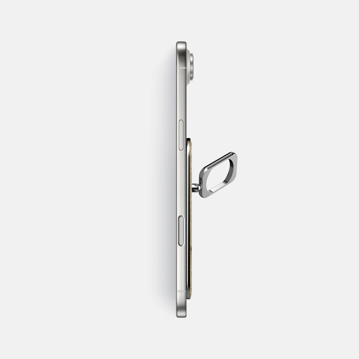 MagSafe Ring For iPhone 17 Air In Ostrich -3 | Desert-Sand-Steel