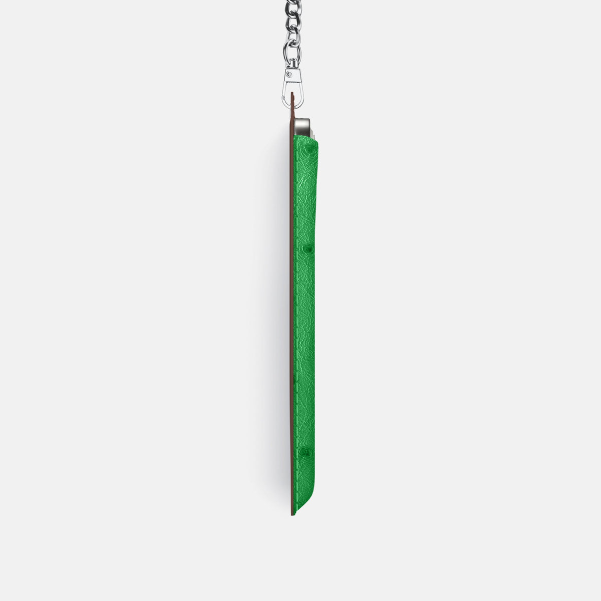 Crossbody Bag For iPhone 18 Pro In Ostrich -4 | Kentucky-Green-Steel