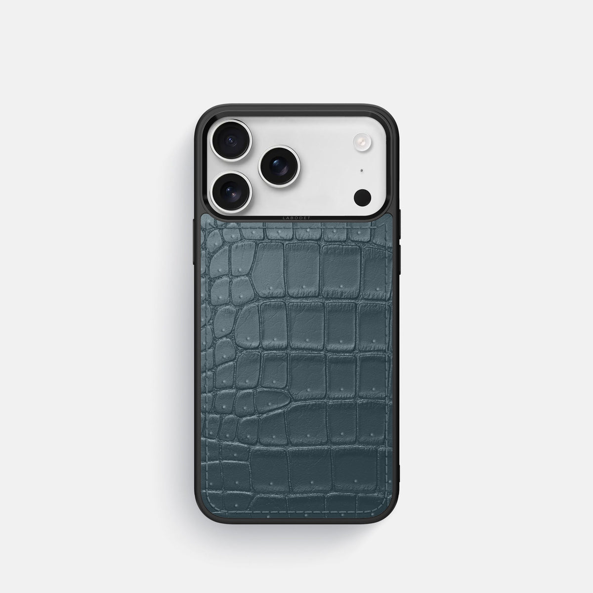 Sport Case For iPhone 18 Pro In Porosus Crocodile -1 | Denim