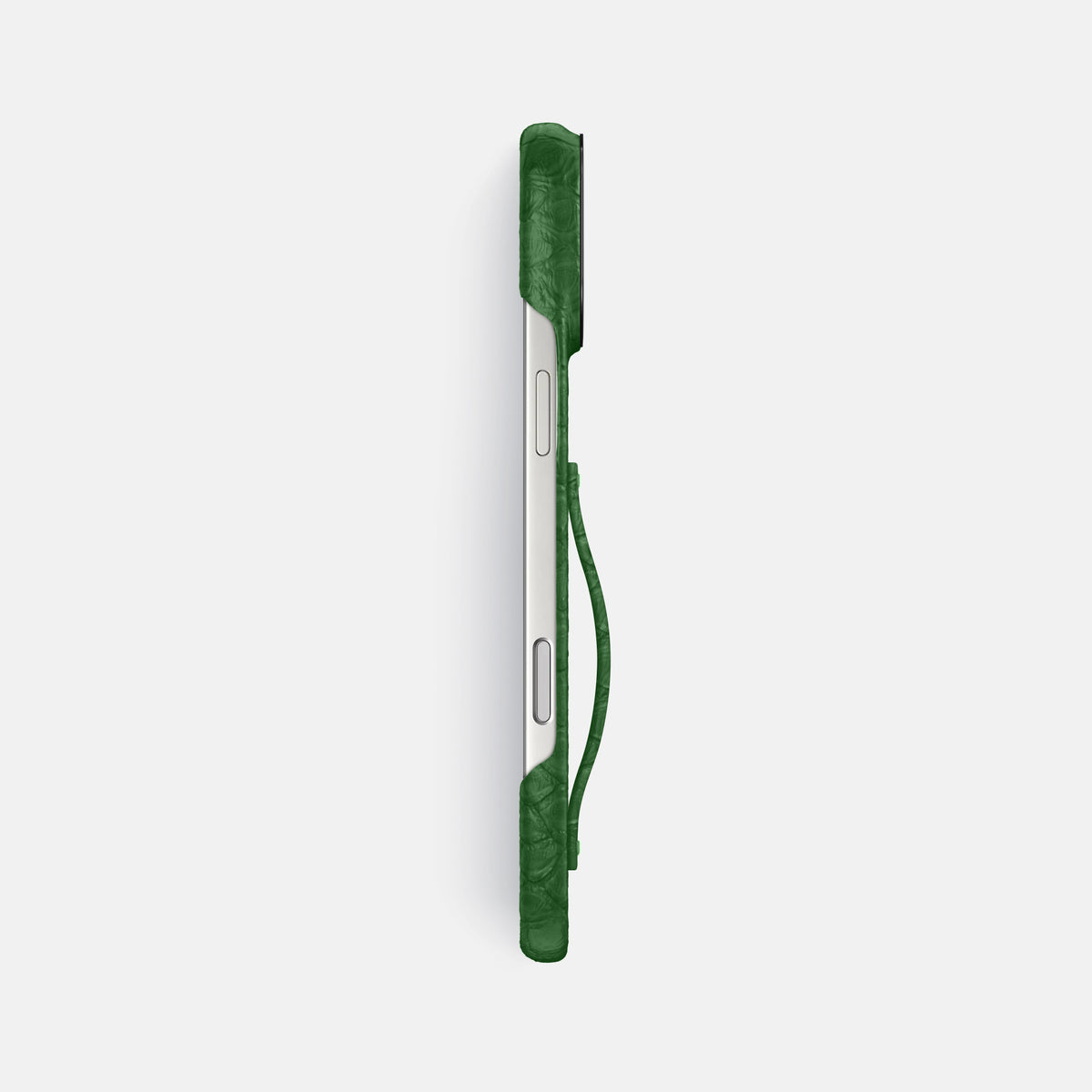 Finger Case For iPhone 17 Pro Max In Python -3 | Green-Black