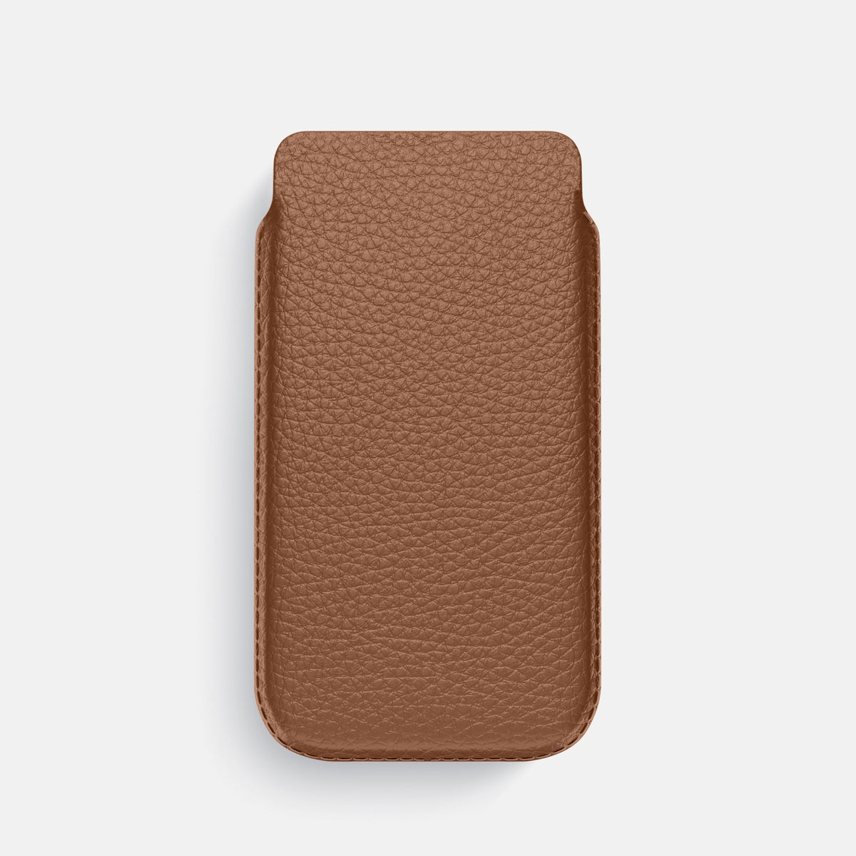 Pouch Case For iPhone 18 Pro In Calf -1 | Caramel
