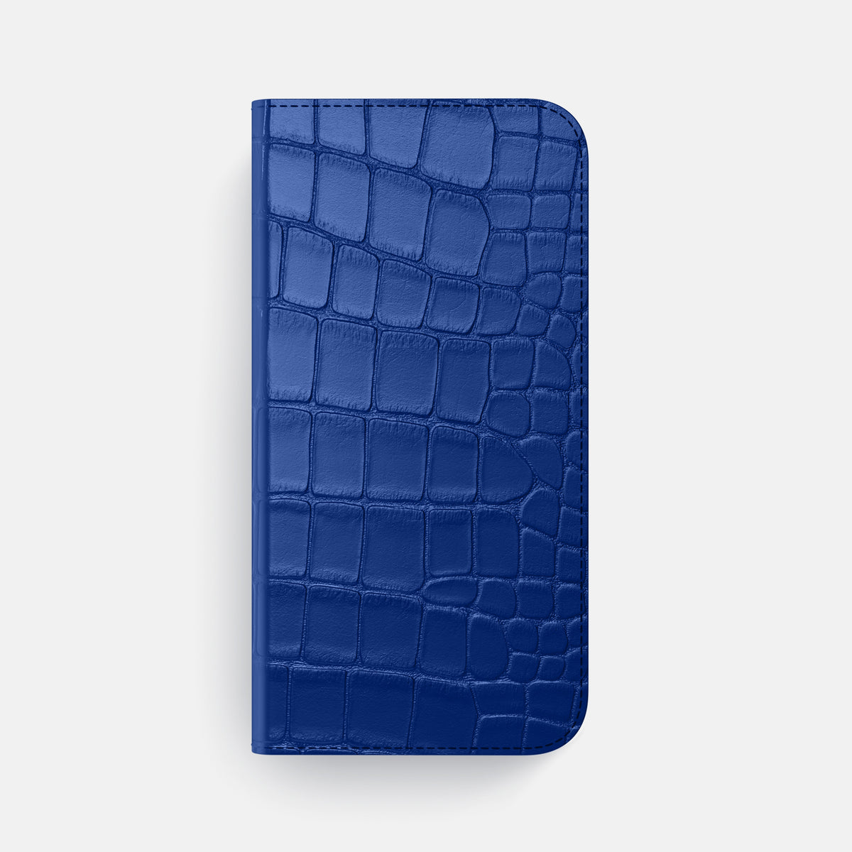 Folio Case For iPhone 17 Pro Max In Alligator -4 | Royal-Blue-Black