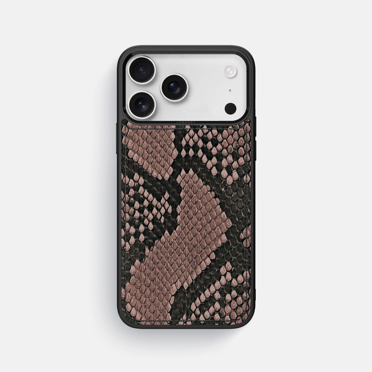 Sport Case For iPhone 18 Pro Max In Deluxe Python -1 | Mahogany-Brown