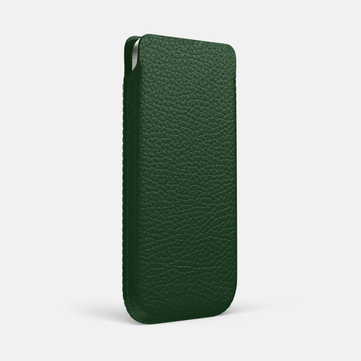 Pouch Case For iPhone 18 Pro Max In Calf -2 | Dark-Green