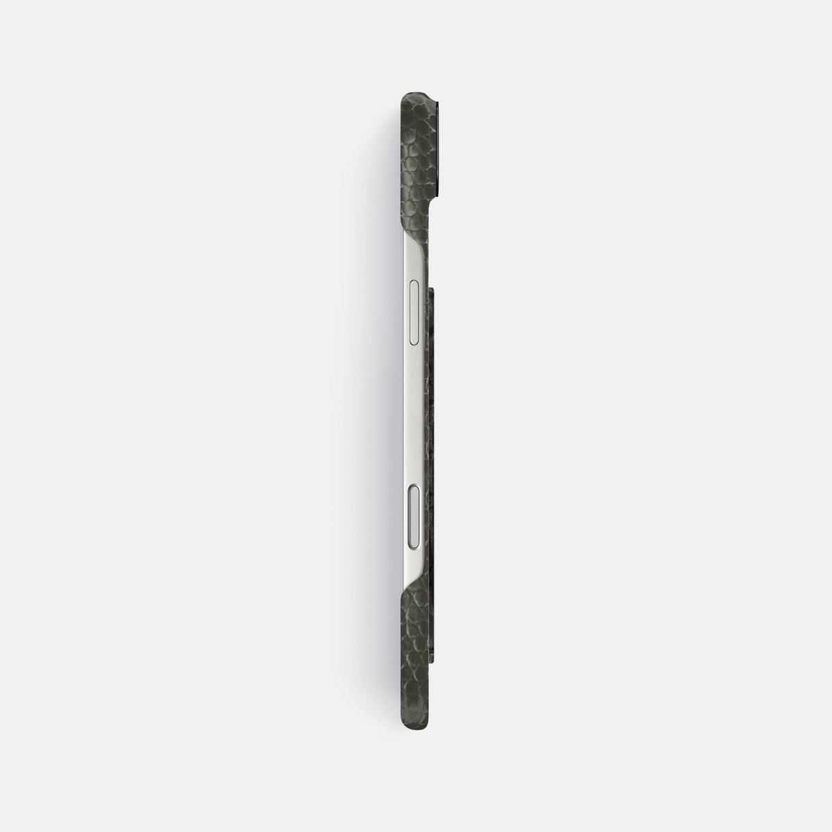 Classic Case With Carbon Dragon For iPhone 17 Air In Lizard -3 | Grey-Black