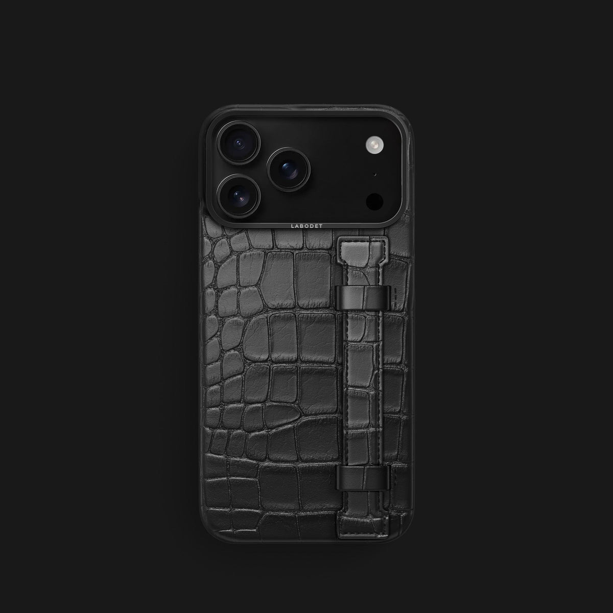 Handle Case Edition Black For iPhone 18 Pro In Alligator -1 | Edition-Black-Black