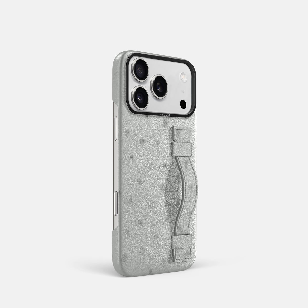 Handle Case For iPhone 17 Pro In Ostrich -2 | White-Black