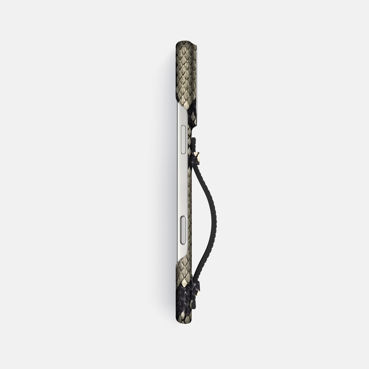 Center Handle For iPhone 17 Pro Max In Deluxe Python -2 | Savannah-Steel