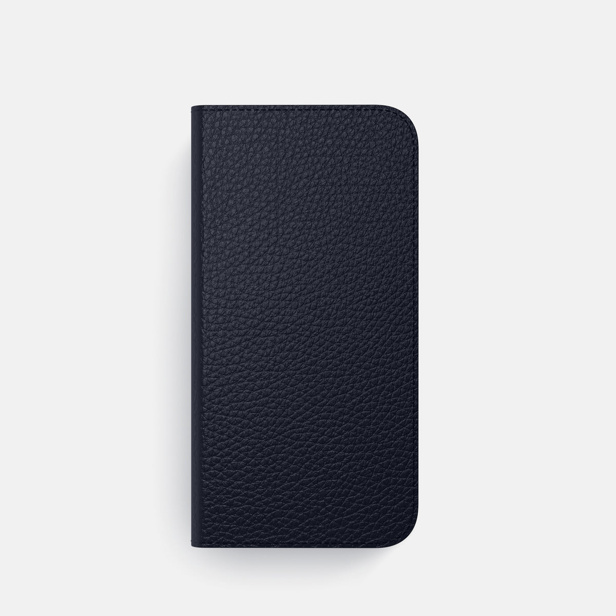 Folio Slim Case For iPhone 17 Pro In Calf -4 | Marine