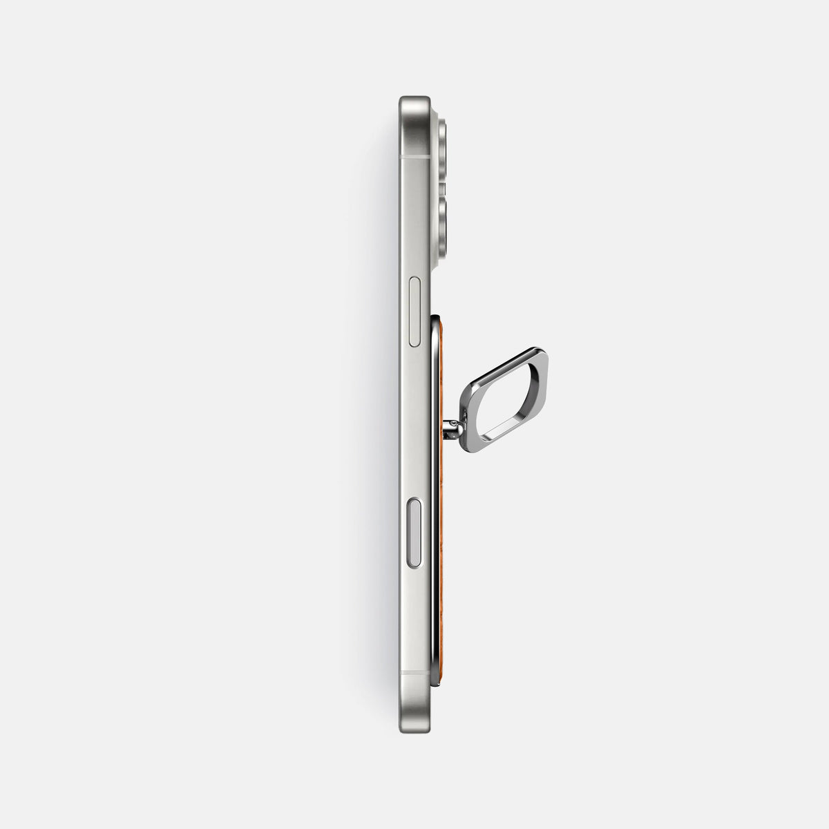 MagSafe Ring For iPhone 18 Pro Max In Alligator -3 | Orange-Steel