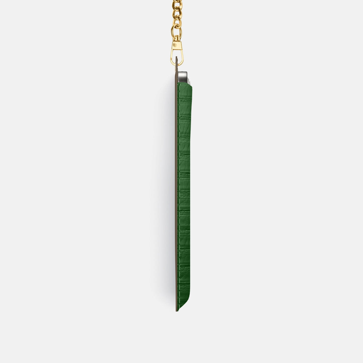 Crossbody Bag For iPhone 18 Pro In Python -4 | Green-Gold