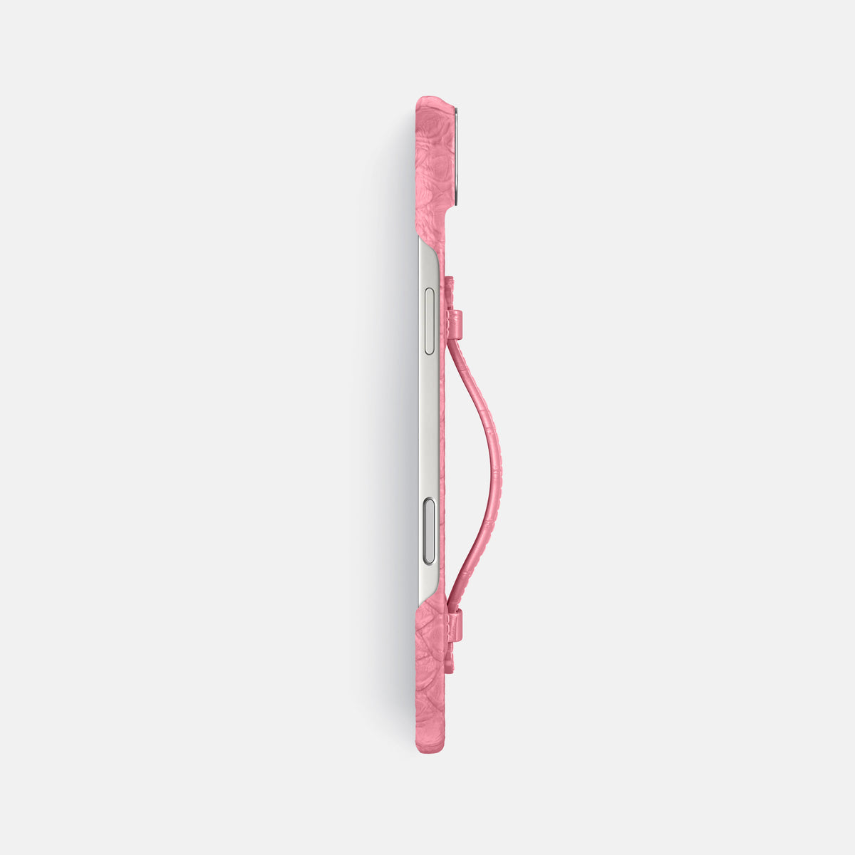 Center Handle For iPhone 17 Air In Python -2 | Pink-Steel