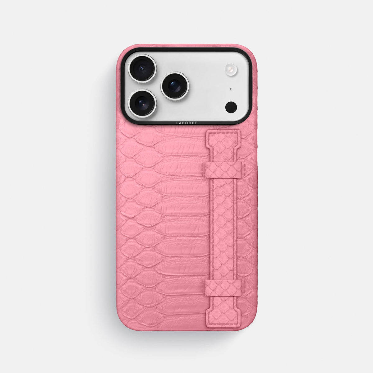 Handle Case For iPhone 18 Pro Max In Python -1 | Pink-Black