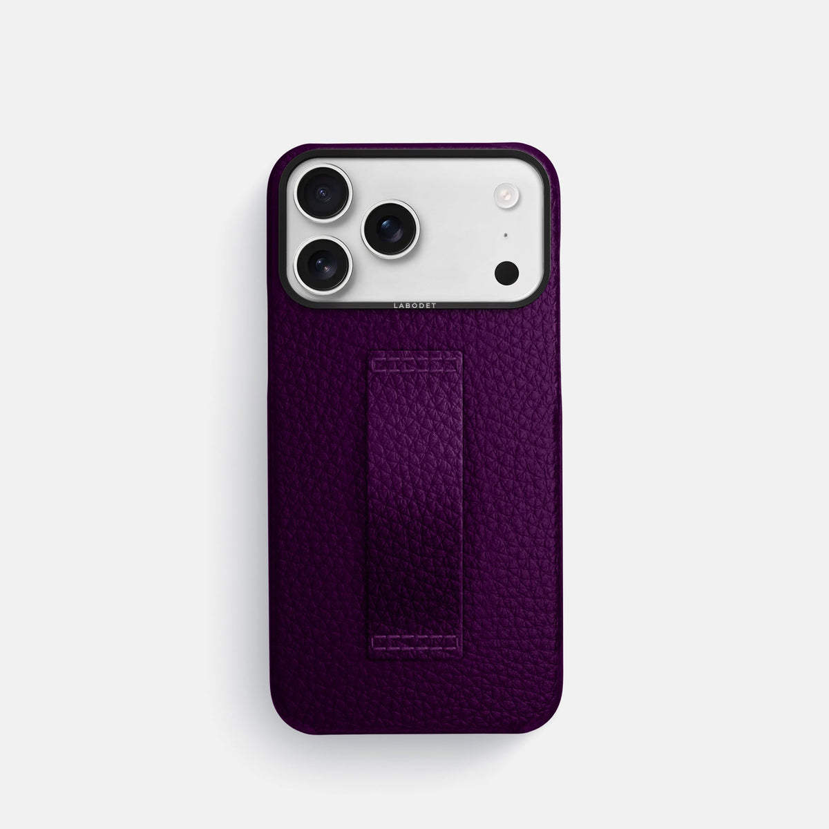 Finger Case For iPhone 18 Pro In Calf -1 | Violet-Black