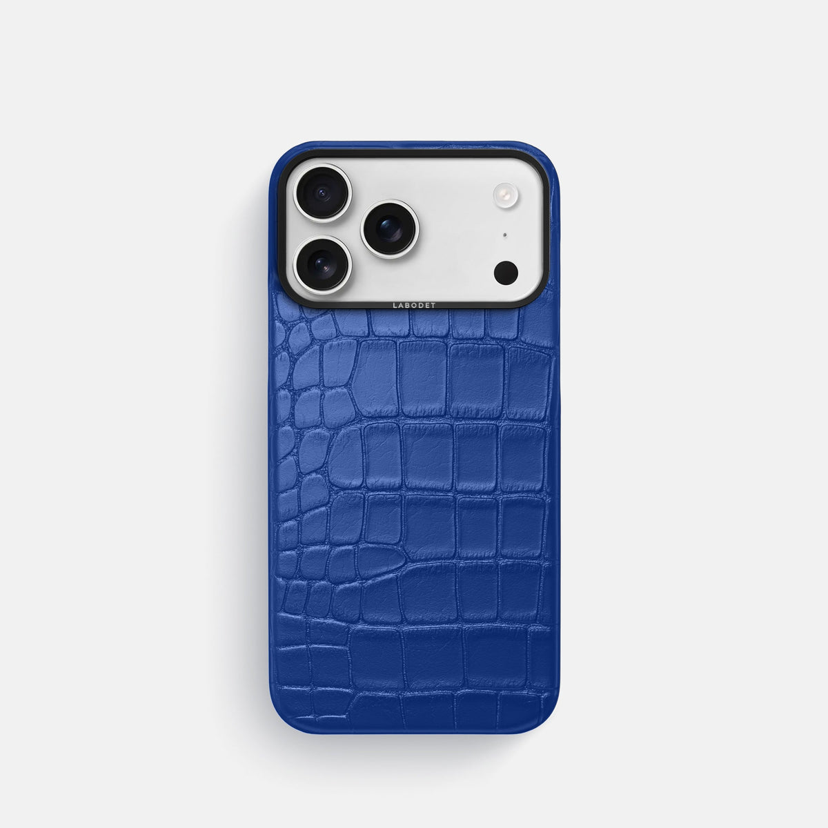 Classic Case For iPhone 18 Pro In Alligator -1 | Royal-Blue-Black