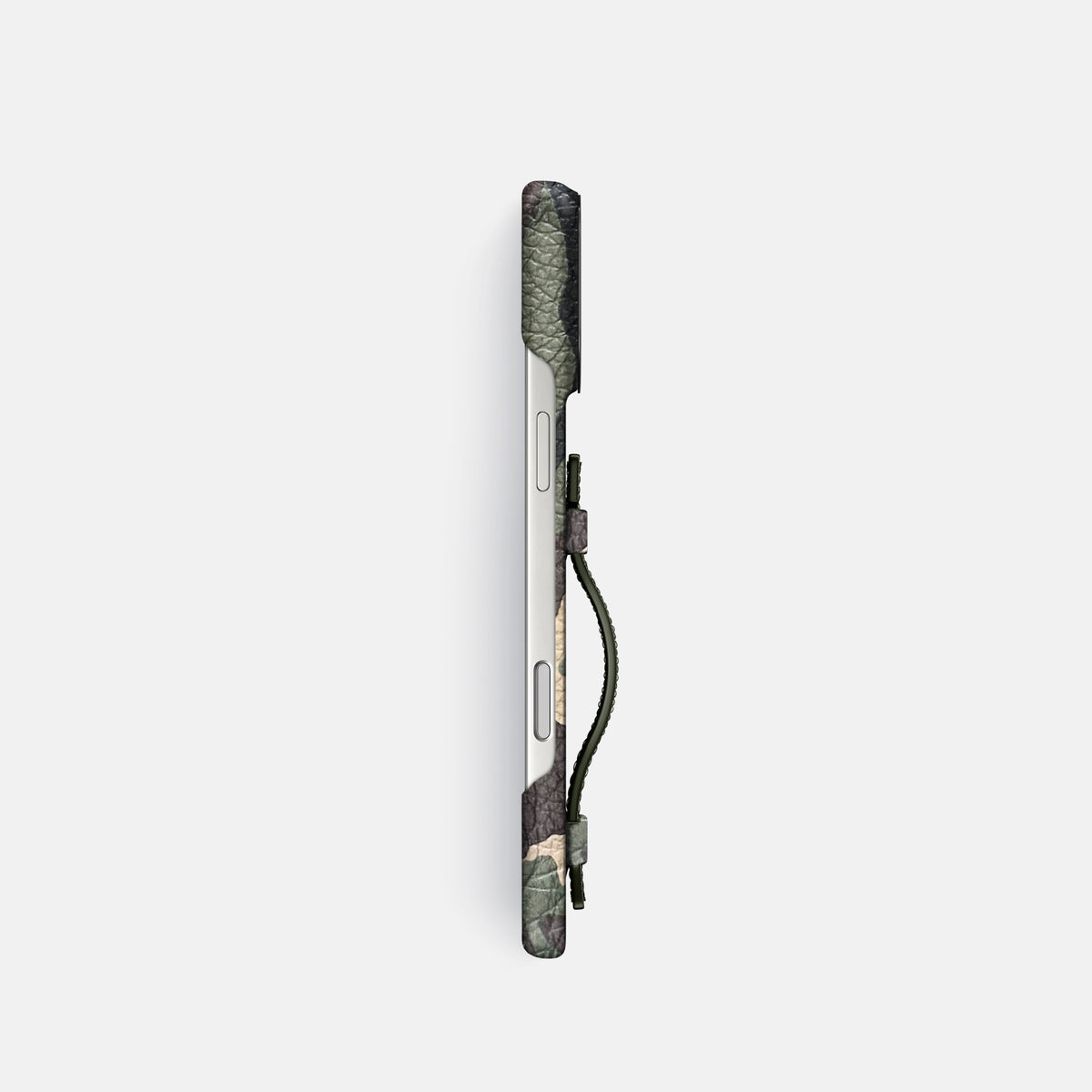 Handle Case For iPhone 17 Pro In Calf -3 | Camouflage-Black