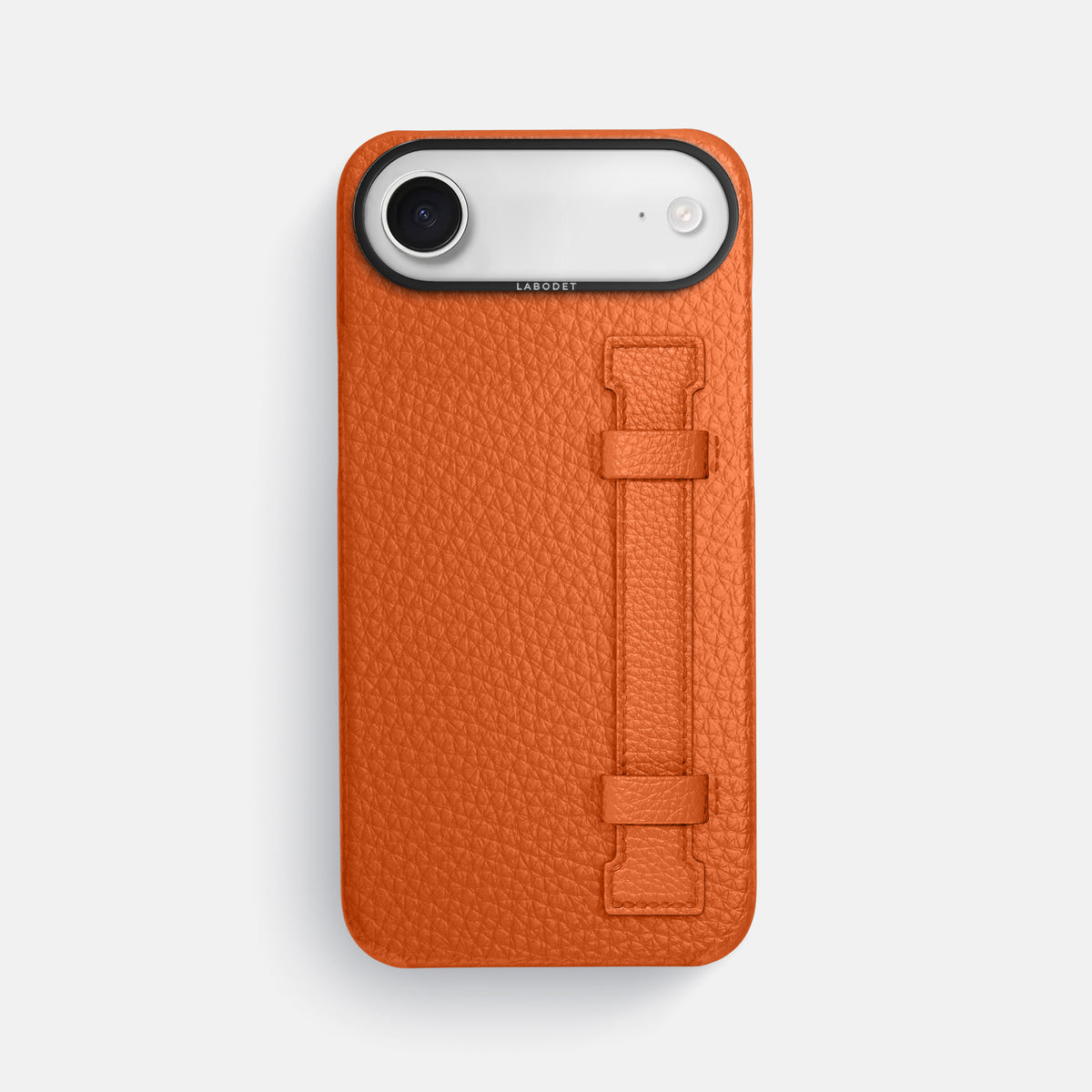 Handle Case For iPhone 17 Air In Calf -1 | Orange-Black