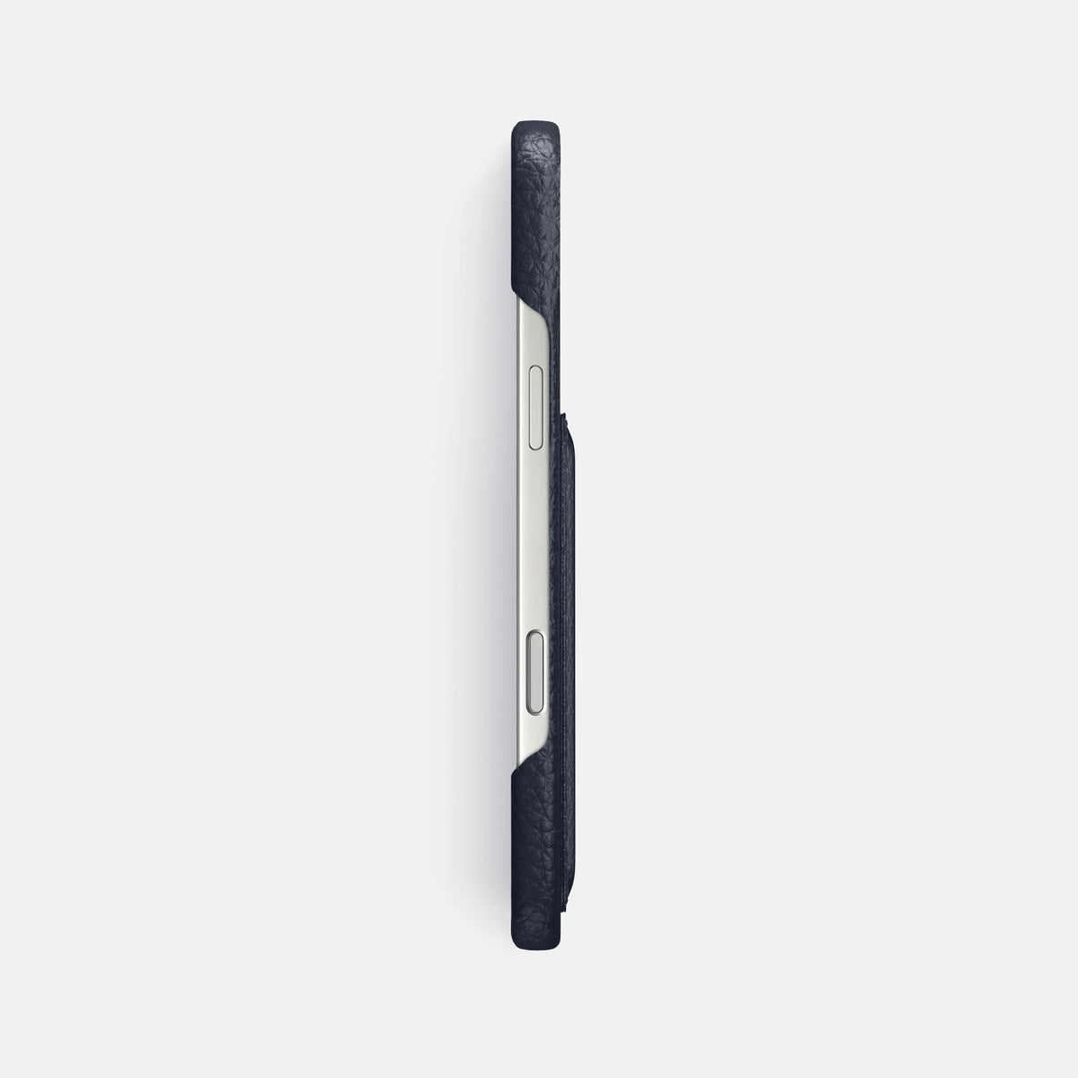 Slim Card Case For iPhone 18 Pro Max In Calf -3 | Marine