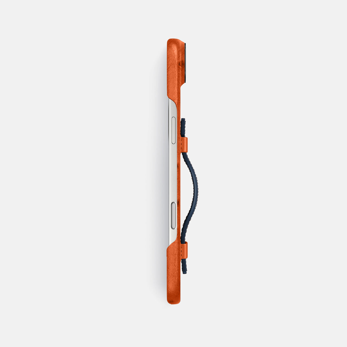 Handle Case Coloré For iPhone 17 Air In Ostrich -3 | Orange-Black