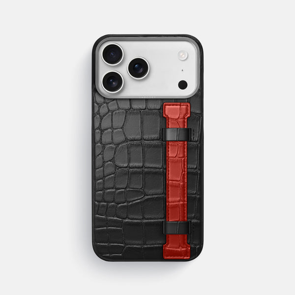 Handle Case Coloré For iPhone 17 Pro Max In Alligator