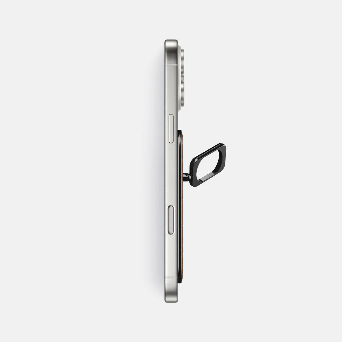MagSafe Ring For iPhone 18 Pro Max In Alligator -3 | Honey-Black