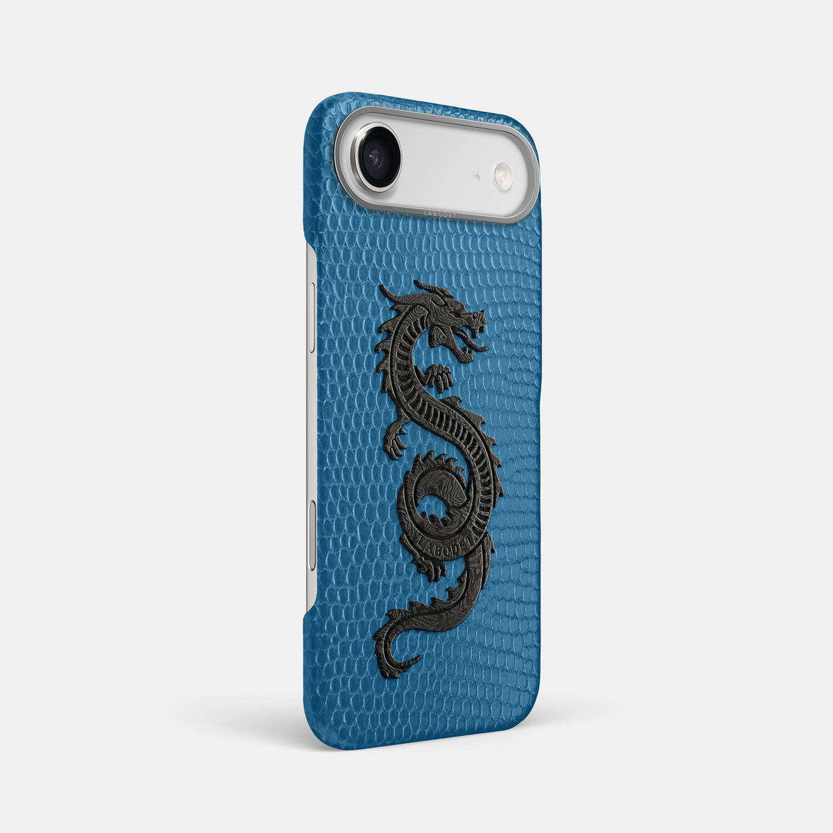 Classic Case With Carbon Dragon For iPhone 17 Air In Lizard -2 | Blue-Steel