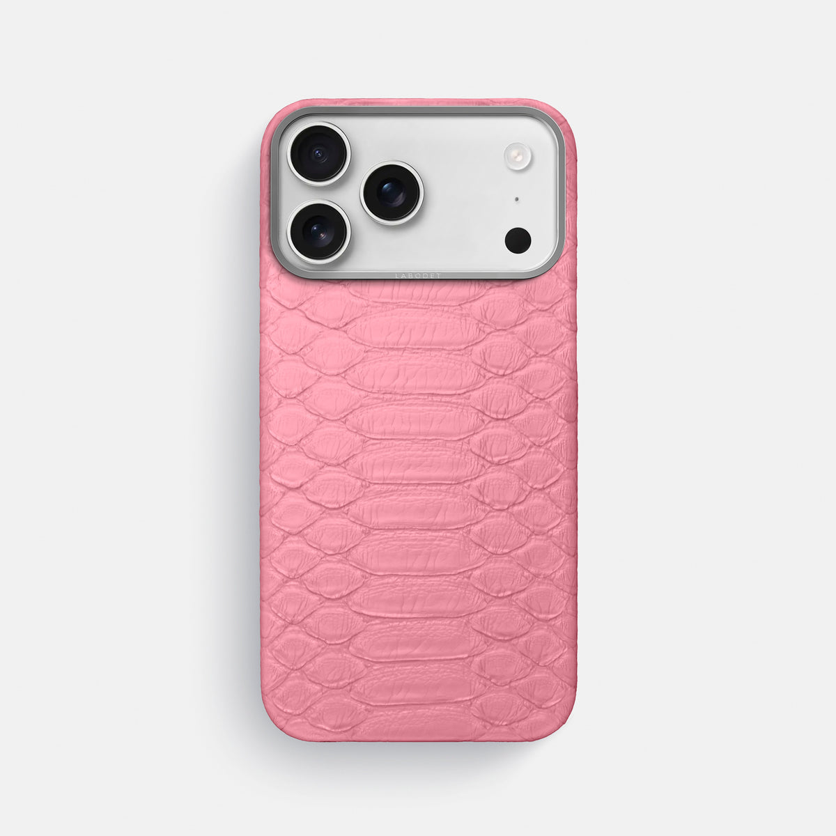 Classic Case For iPhone 17 Pro Max In Python -1 | Pink-Steel