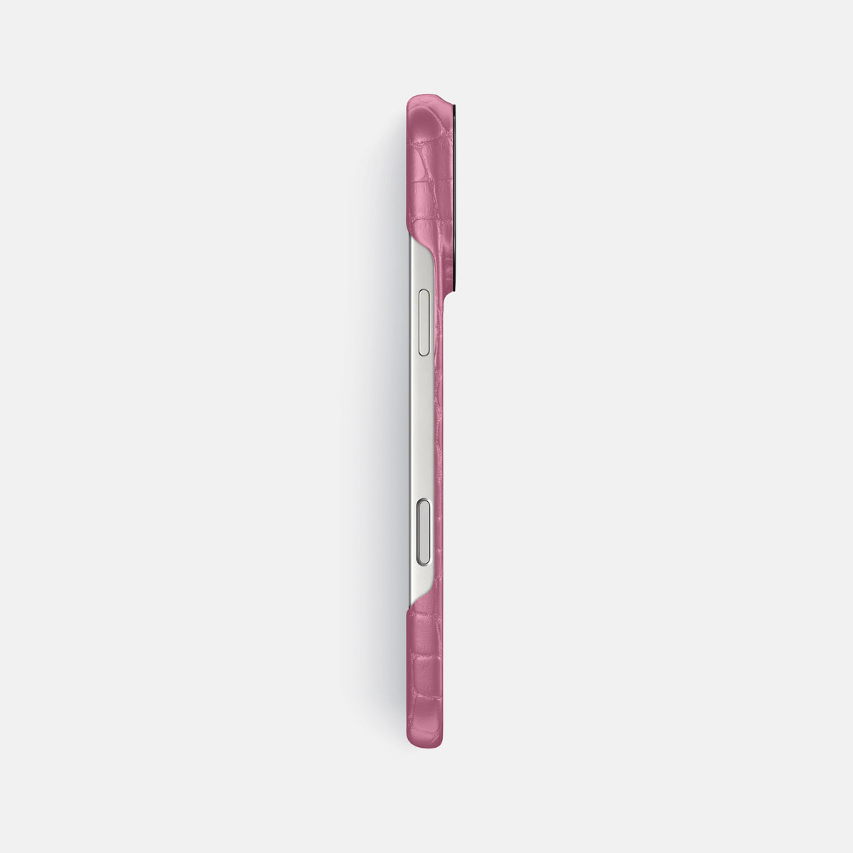 Classic Case For iPhone 17 Pro Max In Alligator -3 | Pink-Lagoon-Black