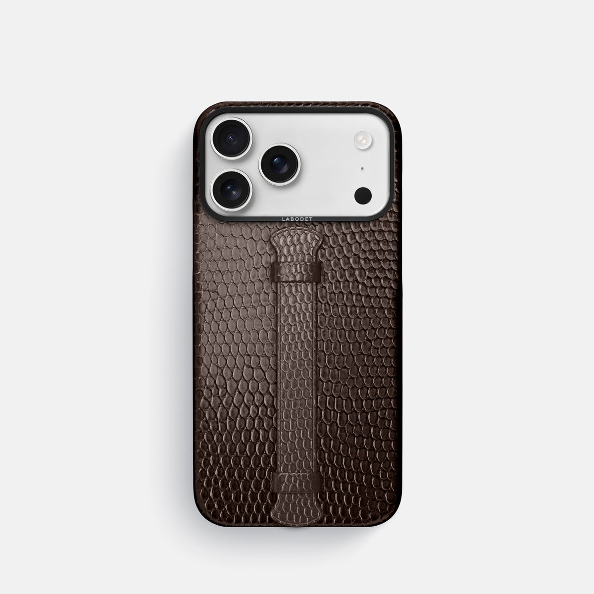 Center Handle For iPhone 18 Pro In Lizard -1 | Brown-Black