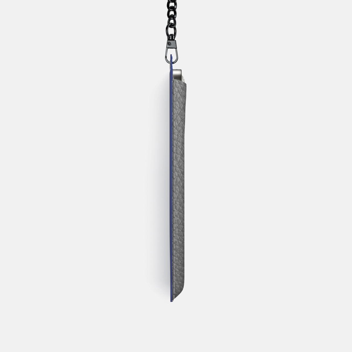 Crossbody Bag For iPhone 18 Pro In Calf -4 | Souris-Black
