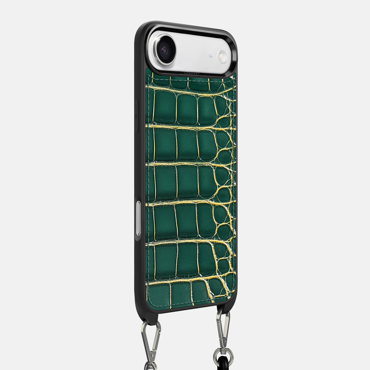 Crossbody Sport Case For iPhone 17 Air In Patina Alligator -2 | Cambridge