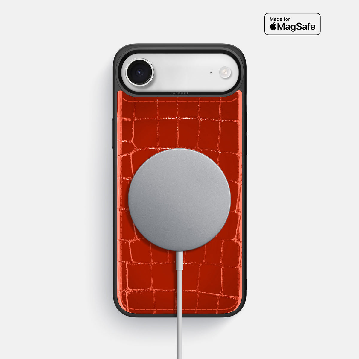 Sport Case For iPhone 17 Air In Shiny Alligator -5 | Orange