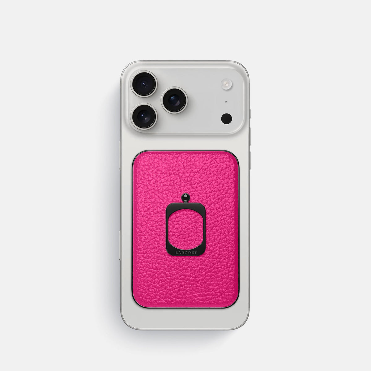 MagSafe Ring For iPhone 18 Pro In Calf -2 | Magenta-Black