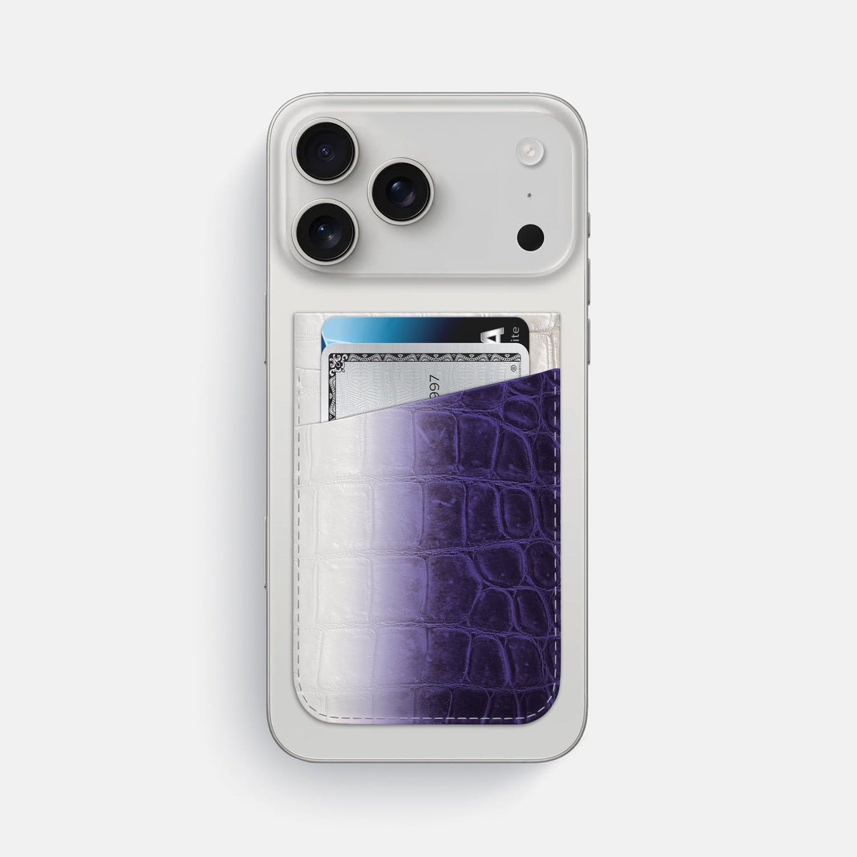 MagSafe Wallet For iPhone 17 Pro Max In Himalayan Crocodile