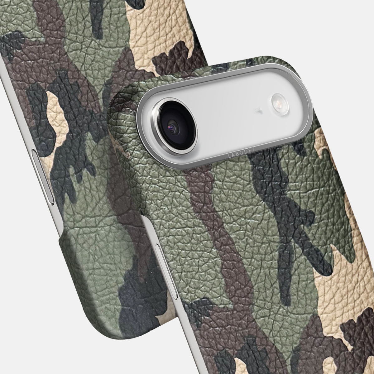 Classic Case For iPhone 17 Air In Calf -6 | Camouflage-Steel